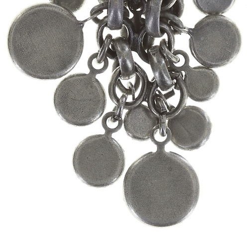 image for Earring Stud Dangling Waterfalls Blue / Lila  