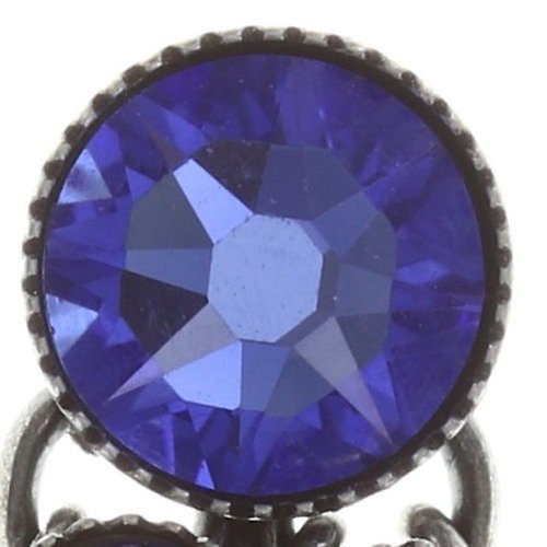 image pour Clou d'oreille pendant Waterfalls Bleu / Lila  