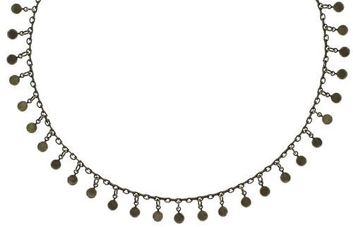 image for Necklace Waterfalls Khaki / Green  