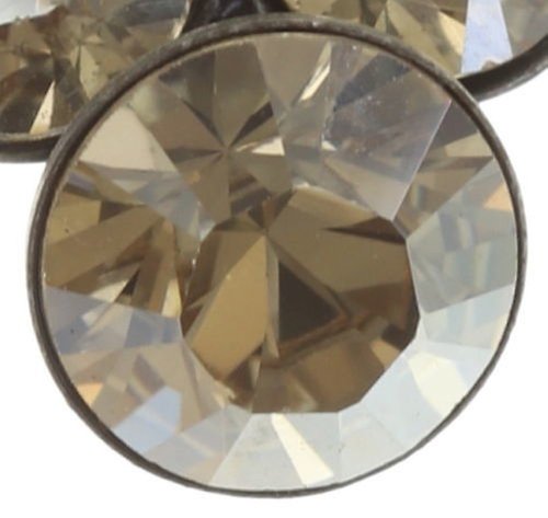 image pour Boucles d'oreilles Eurowire Petit Glamour Beige crystal golden shadow 