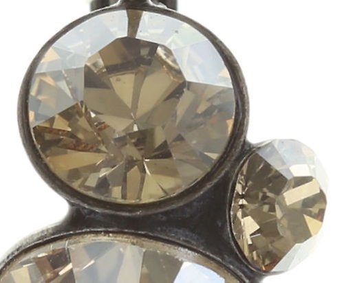 image for Earring Eurowire Disco Star Beige  