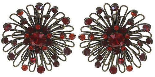 image for Earring Eurowire Distel Red  small