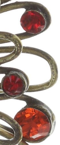 Bild für Ohrringe mit Clip Distel Rot  Medium