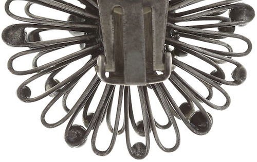 Bild für Ohrringe mit Clip Distel Weiß  Medium