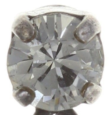 image pour Clou d'oreille pendant Distel Blanc  small