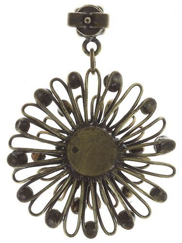 image pour Clou d'oreille pendant Distel Rouge  small