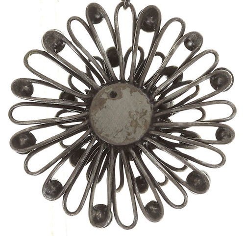 image pour Clou d'oreille pendant Distel Blanc  small