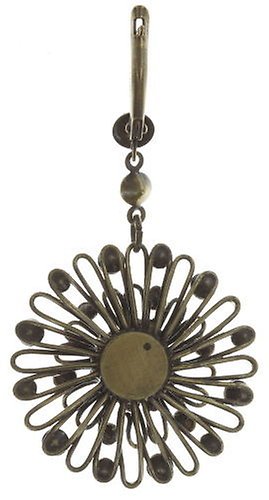 image for Earring Dangling Distel Yellow  small