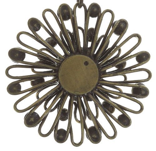 image pour Boucles d'oreilles pendantes Distel Jaune  small