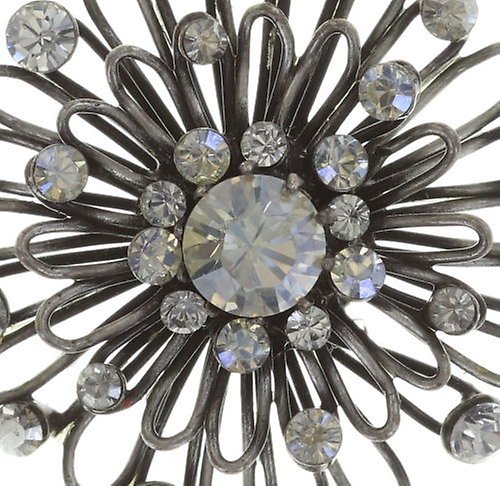 image for Earring dangling Distel White  small