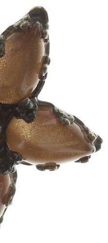 Kép Earring eurowire Twisted Flower Multi  