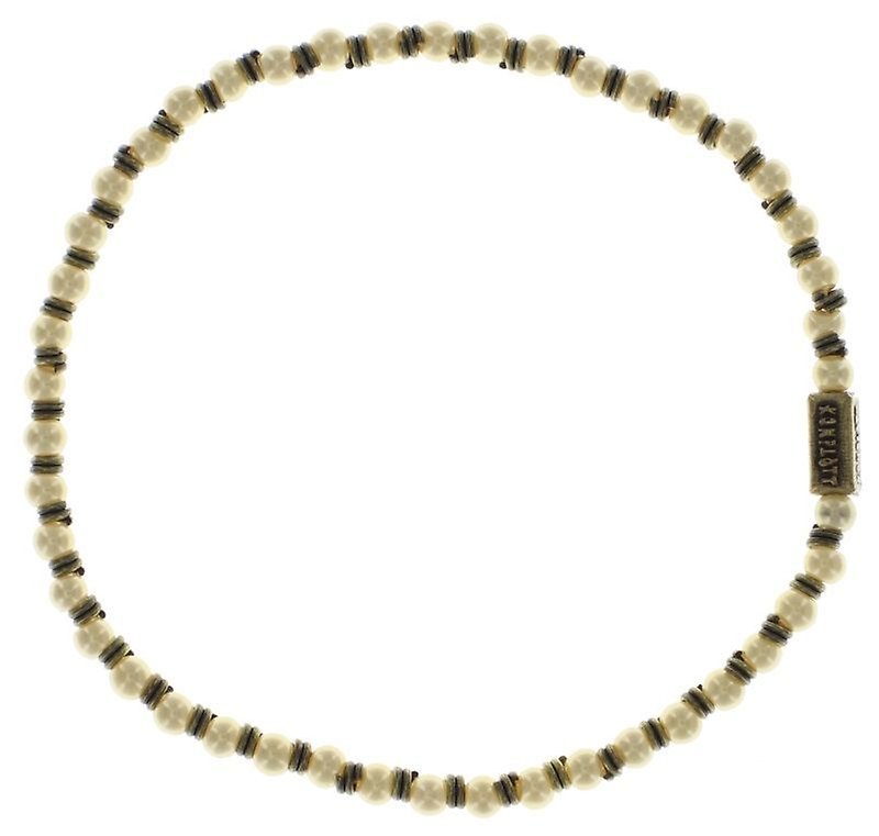 Bild für Armband elastisch Indian Roses Beige  