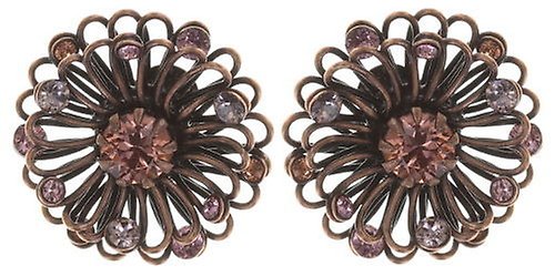 Bild für Ohrstecker Distel Pink  Extra Small