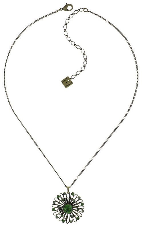 image pour Collier pendant Distel Vert  small