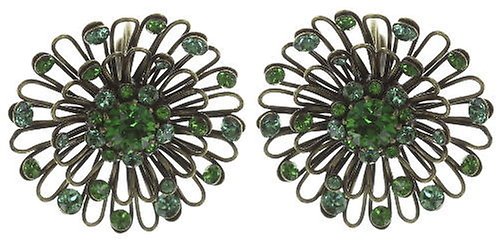 image for Earring Eurowire Distel Green  small