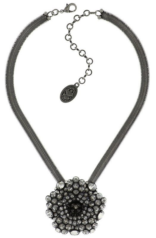 image pour Collier pendant MyRouge Gris  large