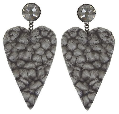 image for Earring Stud Dangling You Missed It Silver  
