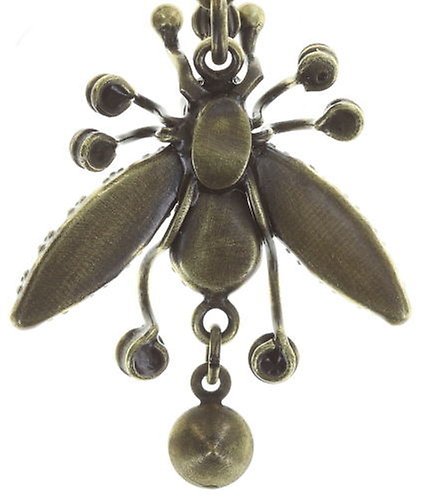 image pour Boucles d'oreilles pendantes Flower Zumzum Bleu  