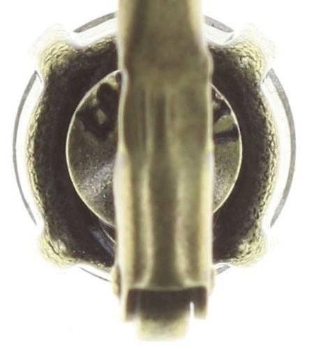 image for Earring eurowire Black Jack Dark Red Burgundy SS 39