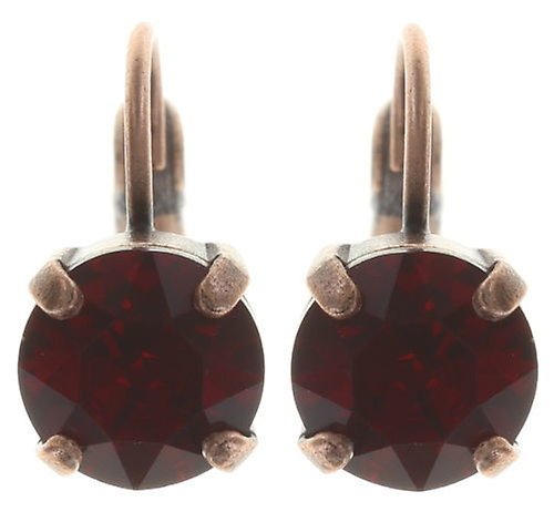 image pour Boucles d'oreilles Eurowire Black Jack Rouge siam SS 39