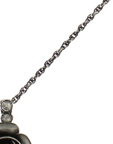 image pour Collier pendant Indian Roses Gris  large