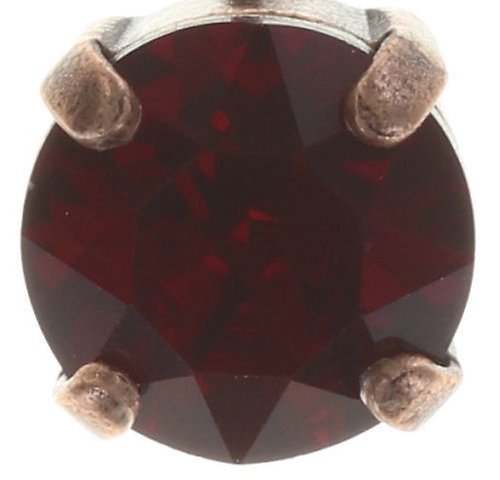 Bild für Ohrringe mit Brisur Black Jack Rot Siam SS 39