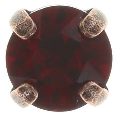 image pour Clou d'oreille Black Jack Rouge siam SS 29