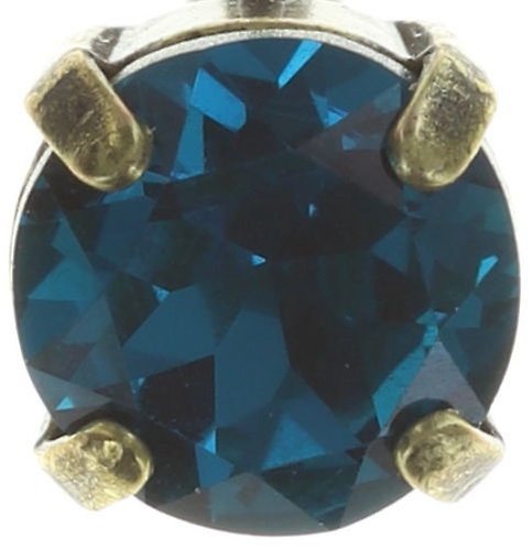 image pour Boucles d'oreilles Eurowire Black Jack Bleu OB31 indicolite SS 39