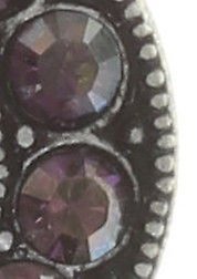 image for Earring dangling Spell on You Lila / Brown  