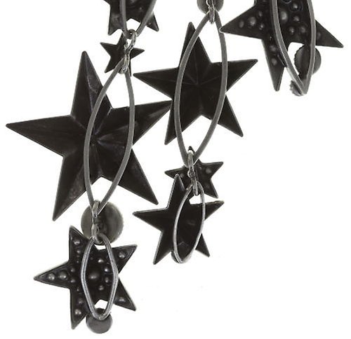 Bild für Ohrring Clip Dancing Star Grau crystal blue shade 