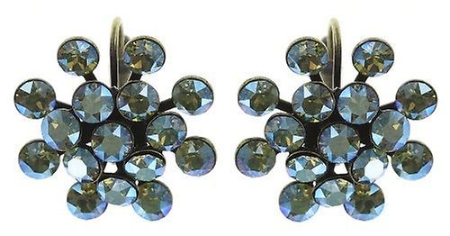 Bild für Ohrringe mit Brisur Magic Fireball Gelb / Grün peridot shimmer Classic Size (21mm Ø)