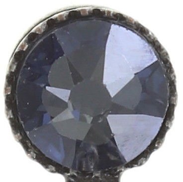 image for Earring Stud Dangling Dancing Star Grey  