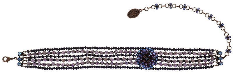 Bild für Choker Collier MyRouge Lila  Medium