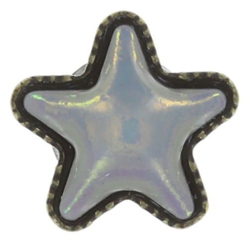 image for Earring Stud Sterntaler White  