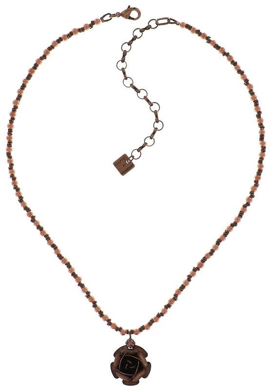 Bild für Halskette mit Anh&auml;nger Indian Roses Pink  Extra Large