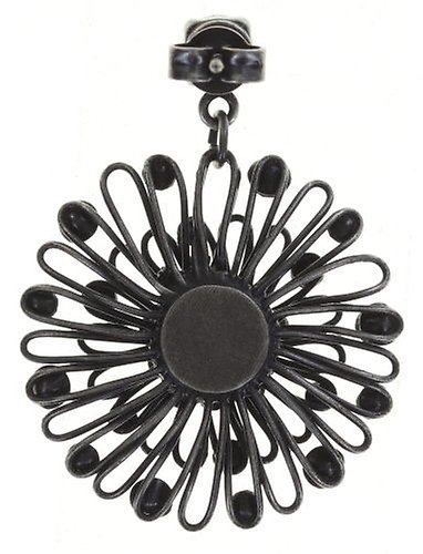 image for Earring Stud Dangling Distel Blue  small