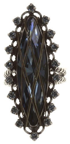 image for Ring Global Glam Blue Denim Blue small