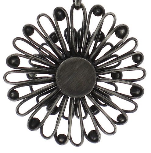 image for Necklace Pendant Distel Blue  small