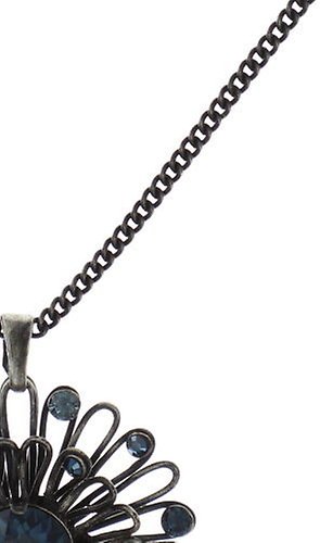 image for Necklace Pendant Distel Blue  small