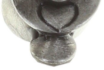 image for Earring Stud Indian Roses Grey  smallest