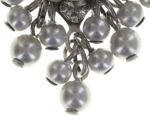 image pour Collier pendant Indian Roses Gris  medium