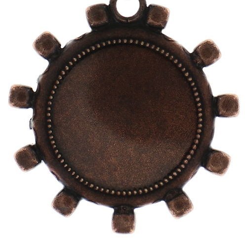 image for Necklace Pendant Kyoto Love Red  