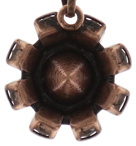 image for Necklace pendant Tropical Dark Red  