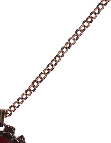 image pour Collier pendant Tropical Rouge Foncé  