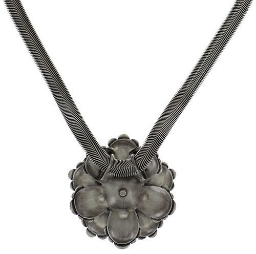 image pour Collier pendant MyRouge Gris  large