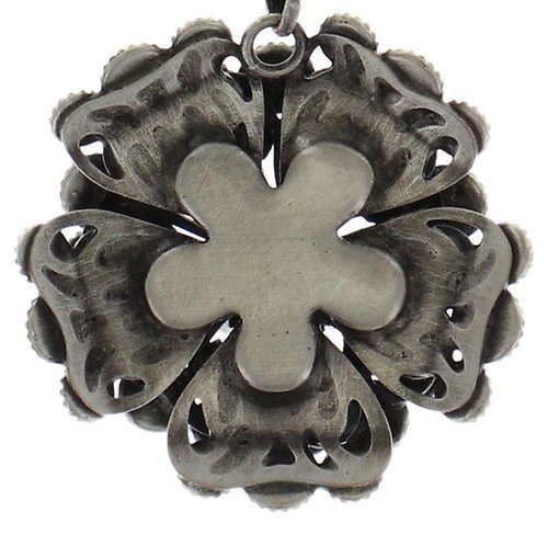 image pour Collier pendant MyRouge Gris  medium