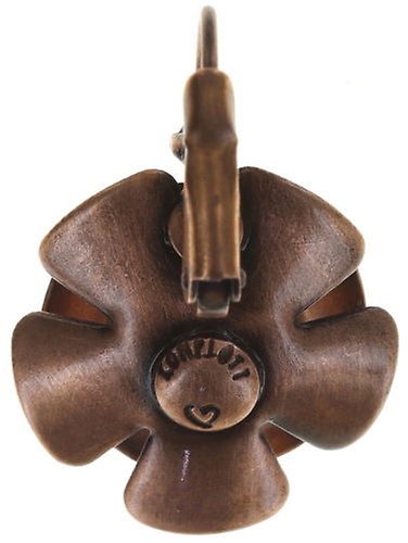 image pour Boucles d'oreilles Eurowire Indian Roses Rose  extra large