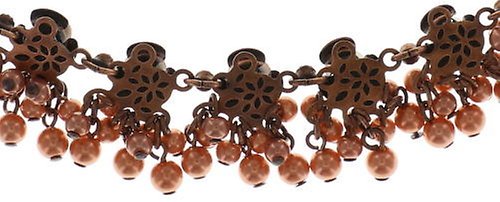 image pour Collier Indian Roses Rose  extra small