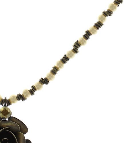 Kép Necklace pendant Indian Roses Beige  extra large