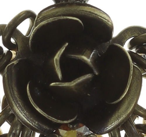 Bild für Ohrstecker baumelnd Indian Roses Beige  